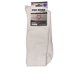 NEW WITH TAGS Pair of Fox River Wick Dry Ultra-Lightweight Liners Crew LARGE MEN